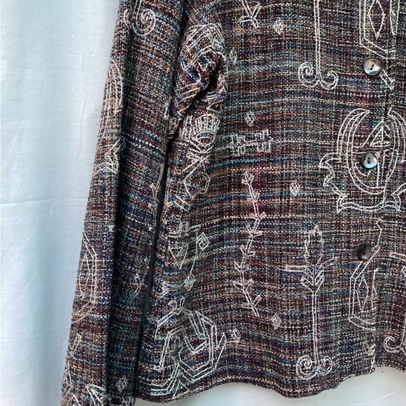 Stone ridge Embroidered Women’s Jacket/ Blazer Size Small - Picture 5 of 14
